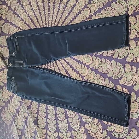 7FAM Kimmie Crop Jeans Stretch Denim - Picture 1 of 9